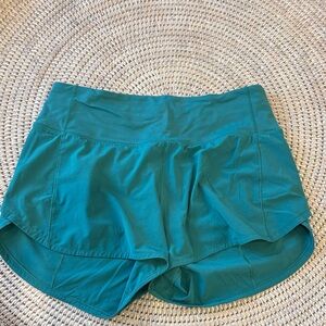 lululemon athletica Teal Athletic Shorts